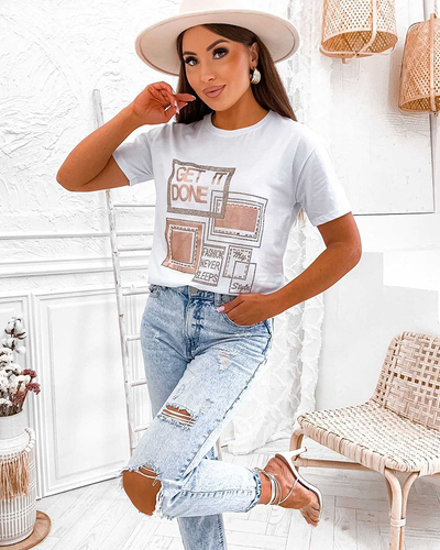 Жіноча футболка з принтом Royalfashion