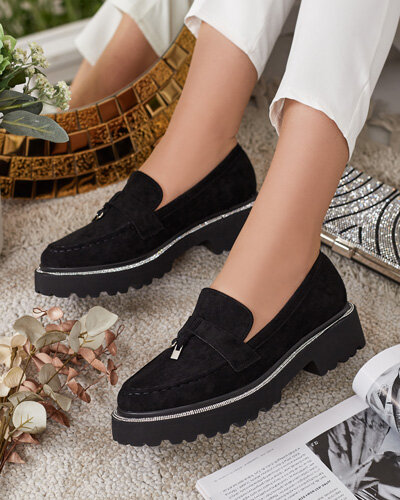 Royalfashion Dámské mokasíny se zirkony Ali