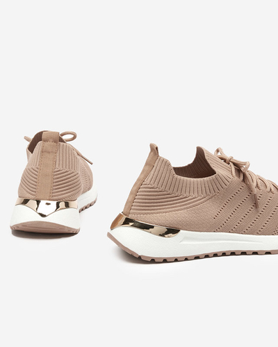 Světle hnědé dámské sportovní boty Erina - Footwear