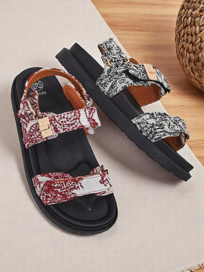 Royalfashion Dámské sandály s potiskem Aloe