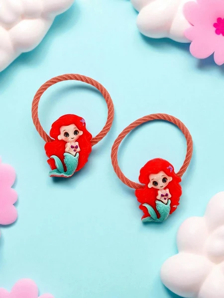 Gumičky do vlasů s motivem princezny
