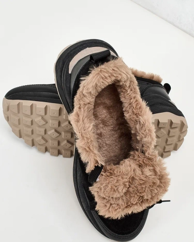 Royalfashion Dámské zateplené tenisky Ruffi