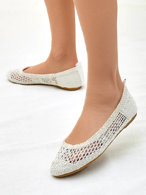 Royalfashion Жіночі perforated балетні туфлі Annete