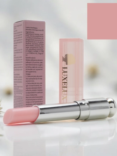 Luxelux Matná zvlhčující rtěnka měnící barvu 02 4g