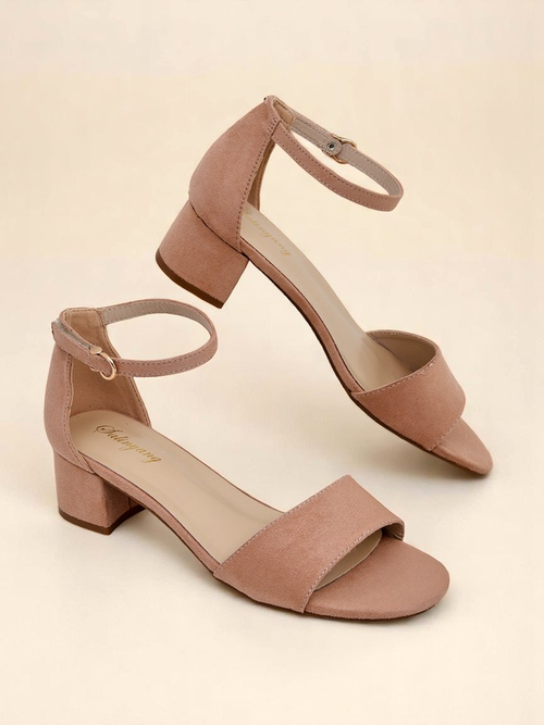 Royalfashion Жіночі сандалі на низькому каблуці SoftHeels