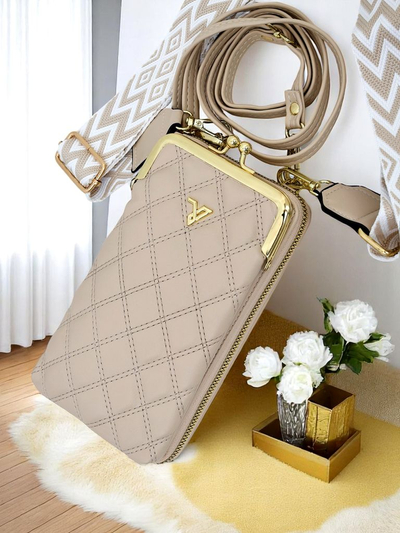 Royalfashion Multifunkční kabelka-peněženka na popruhu Pick Charm