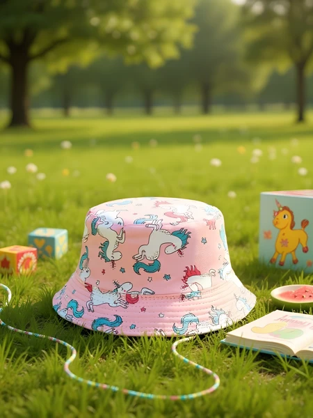 Royalfashion Dětský klobouk Color Splash Bucket