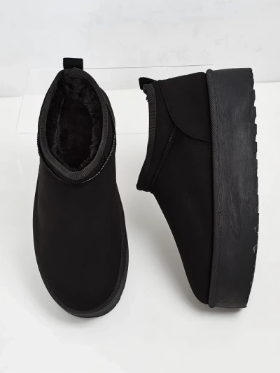 Royalfashion Dámské krátké boty a'la snow boots Ozozi