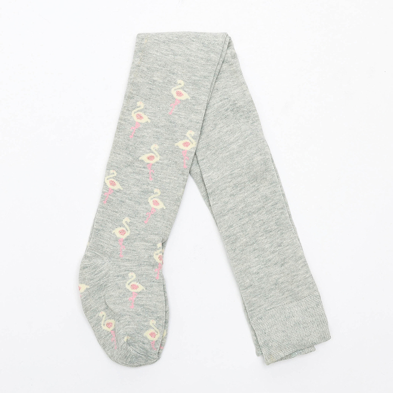 Dívčí šedé punčochové kalhoty - Spodní prádlo