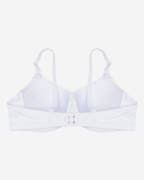 Білий жіночий бюстгальтер з мереживом - Нижня білизна