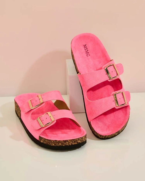 Royalfashion Жіночі шльопанці з пряжками Foumy