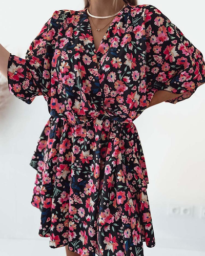 Royalfashion Dámské mini šaty s originálním vzorem