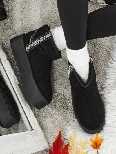 Krátké boty a'la sněhule dámské Althea