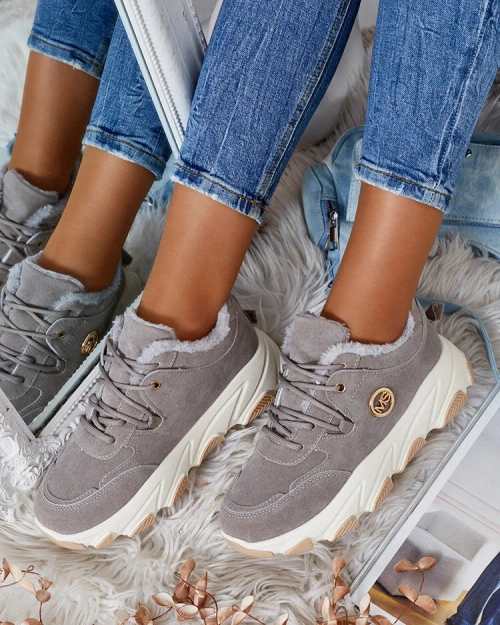 Royalfashion Жіночі утеплені кросівки Caromi