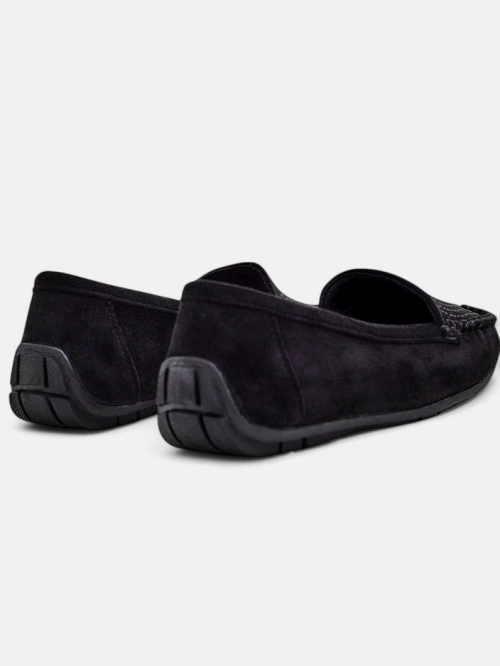 Royalfashion Жіночі мокасини з стразами Ezuess