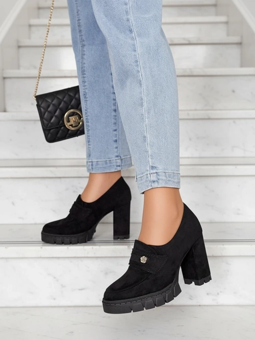 Елегантні Чорні Туфлі Anitka з Екошкіри