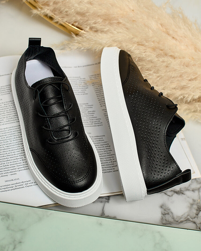 Royalfashion Dámské ažurové tenisky Flequis