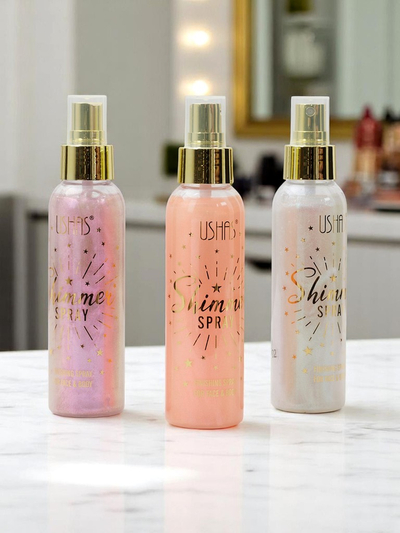 USHAS Summer Spray - Рідкий хайлайтер для обличчя і тіла Персик
