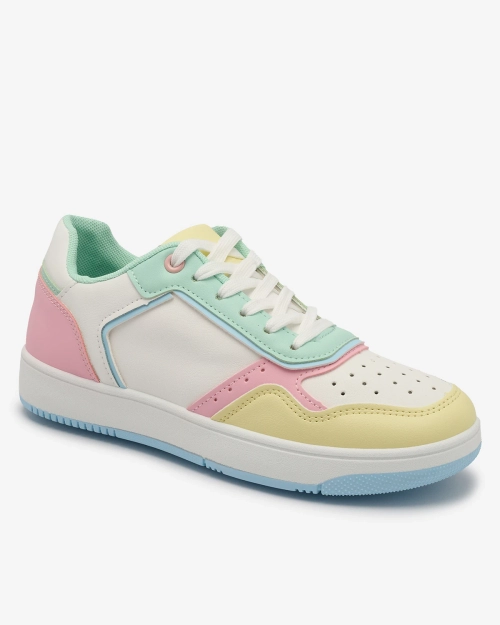 Біло-м'ятні спортивні кросівки для жінок Azzafa- Footwear