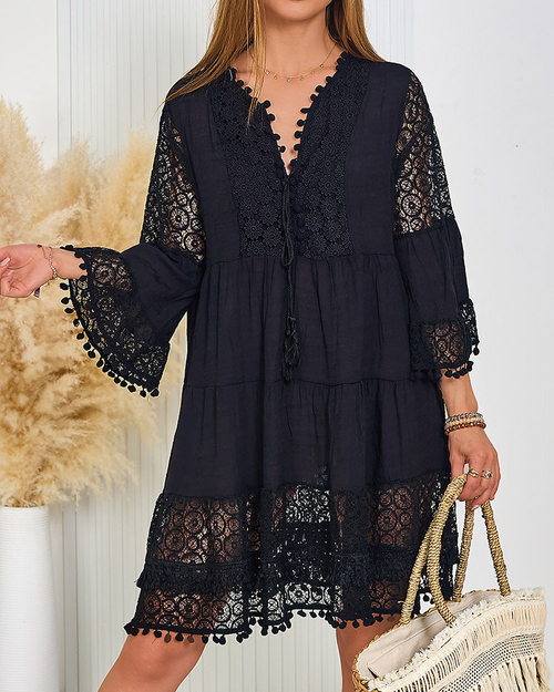 Жіноча пляжна сукня з запахом Royalfashion