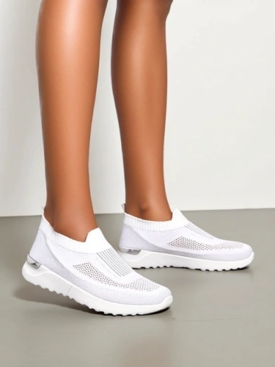 Royalfashion dámské sportovní boty na slip-on z textilu Terrifa