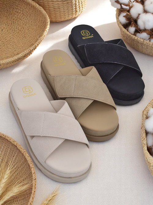 Royalfashion Жіночі босоніжки на плоскому ходу Evre