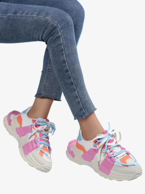 Royalfashion Жіночі спортивні кросівки з гумовими вставками Bubble