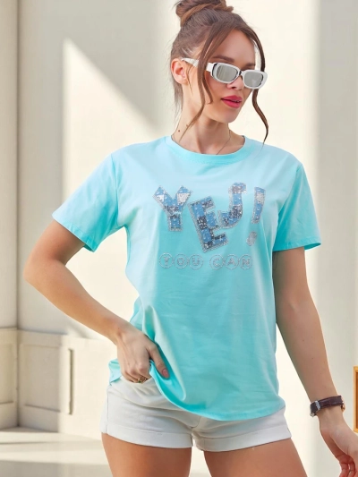 Royalfashion Жіноча бавовняна футболка Так!