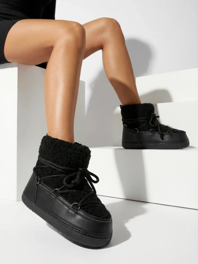 Dámské sněhule s kožíškem Uvella