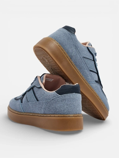 Sneakersy Damskie Luna Niebieskie Ekologiczne Casualowe