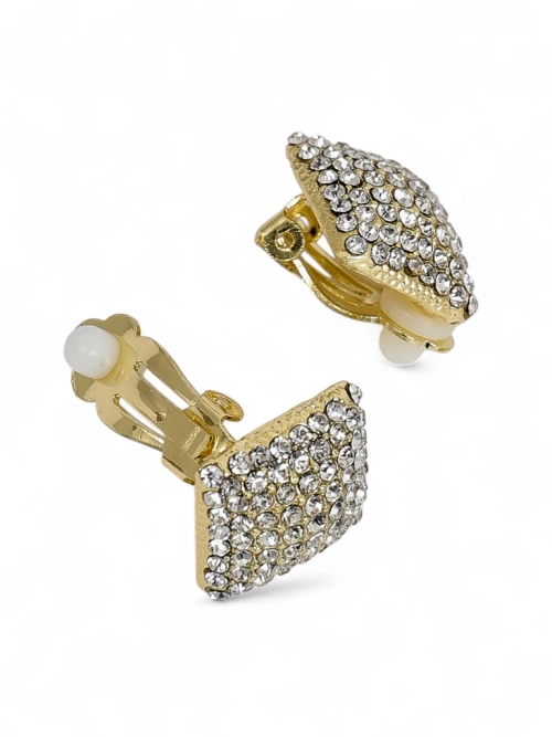 Royalfashion Кліпси сережки жіночі з цирконами
