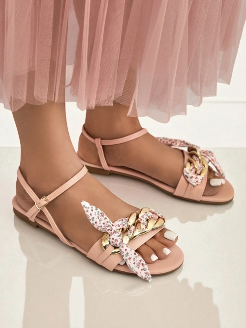 Royalfashion Жіночі сандалі на плоскій підошві BareLuxe