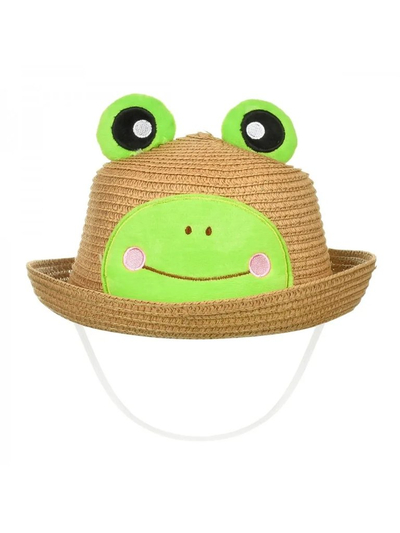 Royalfashion Dětský slaměný klobouk Froggy Shade Hat