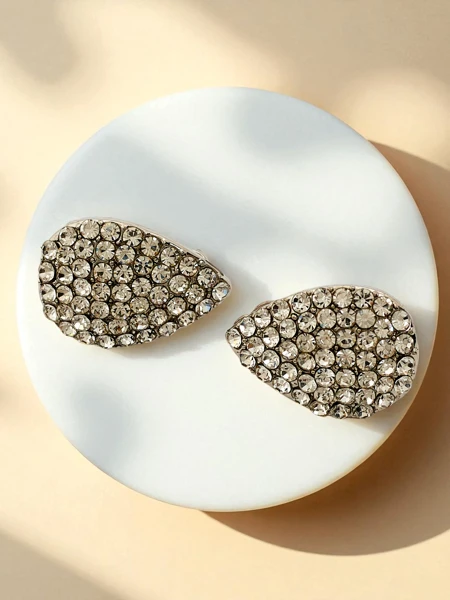 Royalfashion Dámské klipsové náušnice se zirkony