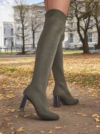 Dámské nad kolena boty Royalfashion Melioi