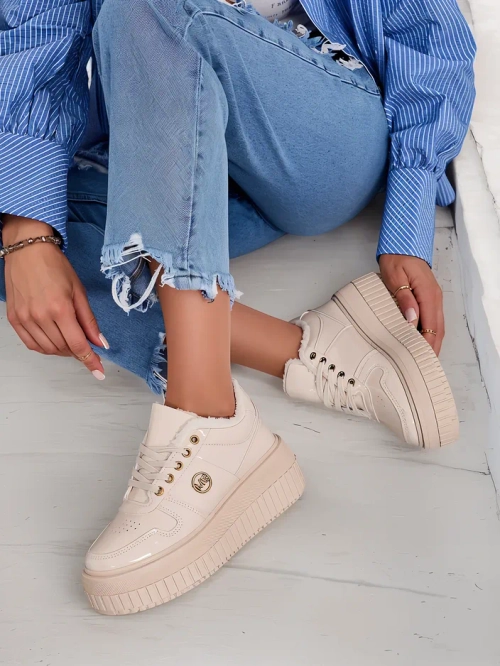 Royalfashion Утеплені жіночі кросівки з хутром Rozit