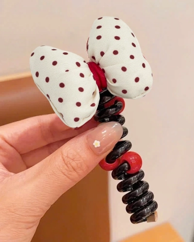 Royalfashion Gumička do vlasů Stuha Spirálová