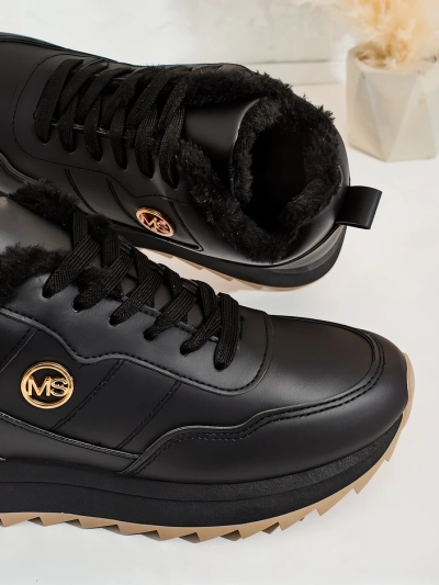 Royalfashion Zateplené dámské tenisky s kožíškem Casot