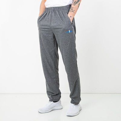 Světle šedé pánské tepláky - Oblečení