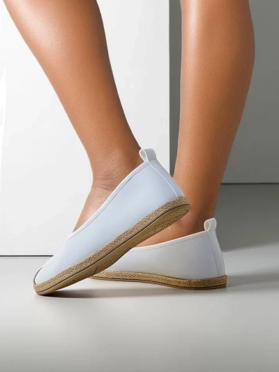Royalfashion Dámské espadrilky z ekologické semišové kůže Aroles