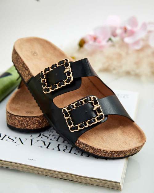 Шльопанці Royalfashion Жіночі шльопанці з пряжками Monenas