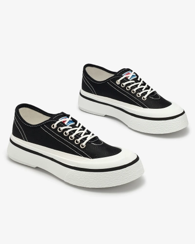 Жіночі кеди на платформі Ferriva Royalfashion Black