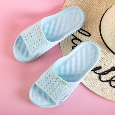 М'ятні жіночі гумові шльопанці Sunilino