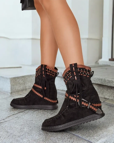 Жіночі ботильйони Royalfashion Mollaf Tassel Booties
