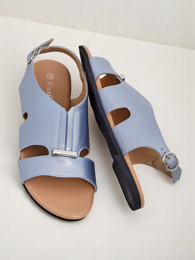 Royalfashion Dámské sandály na ploché podrážce Solea Comfort