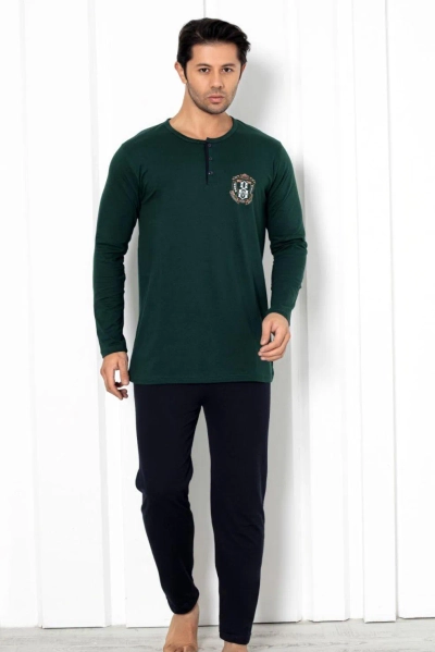 Royalfashion Чоловічі бавовняні піжами