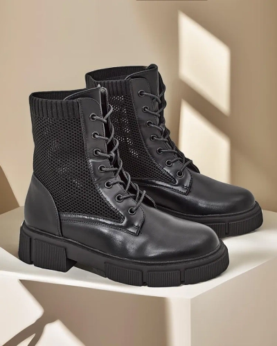 Dámské polobotky s otevřeným vzorem Rowic