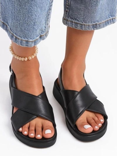 Royalfashion Dámské sandály na silnější podrážce Riva Star