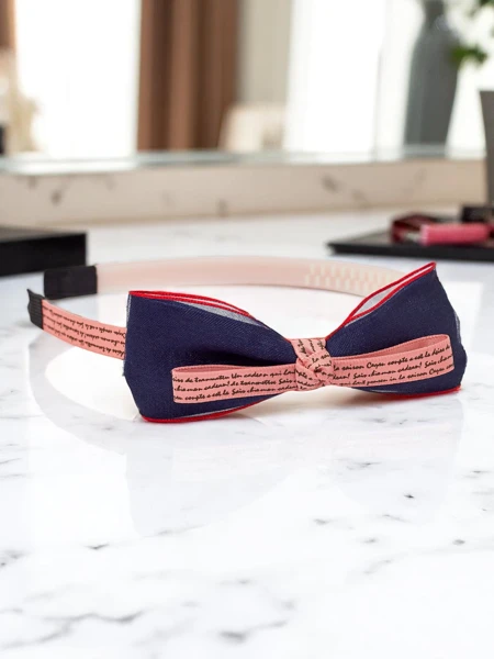 Royalfashion Dětská čelenka s mašlí Sweetty