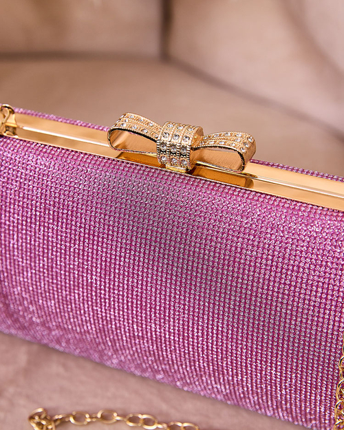 Royalfashion Фіолетово-рожевий жіночий клатч